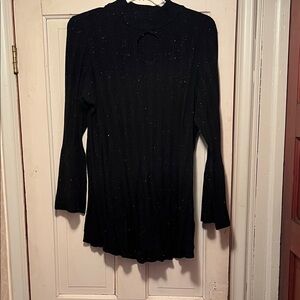 Style & Co. Black Turtleneck Sweater